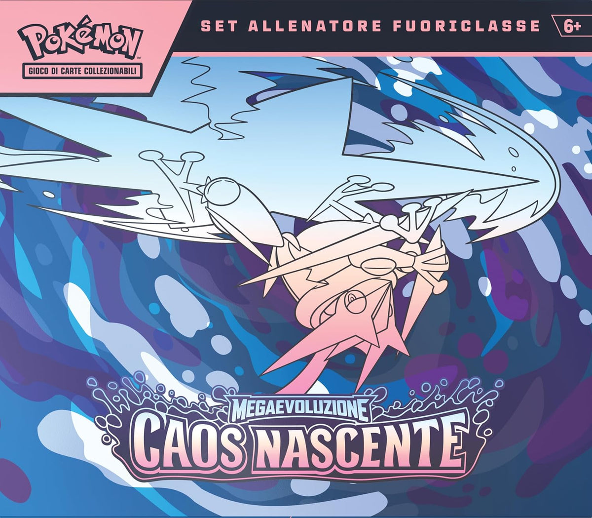 Pokémon M4 Megaevoluzione Caos Nascente Set Allenatore Fuoriclasse ITA