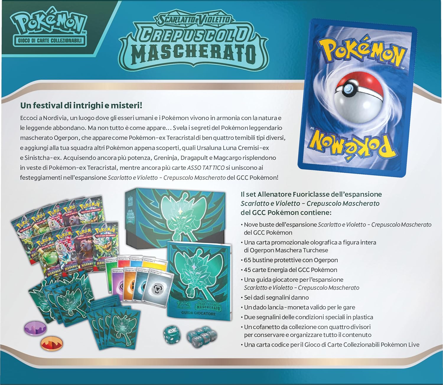 Pokemon SV6 Crepuscolo Mascherato - Set Allenatore Fuoriclasse