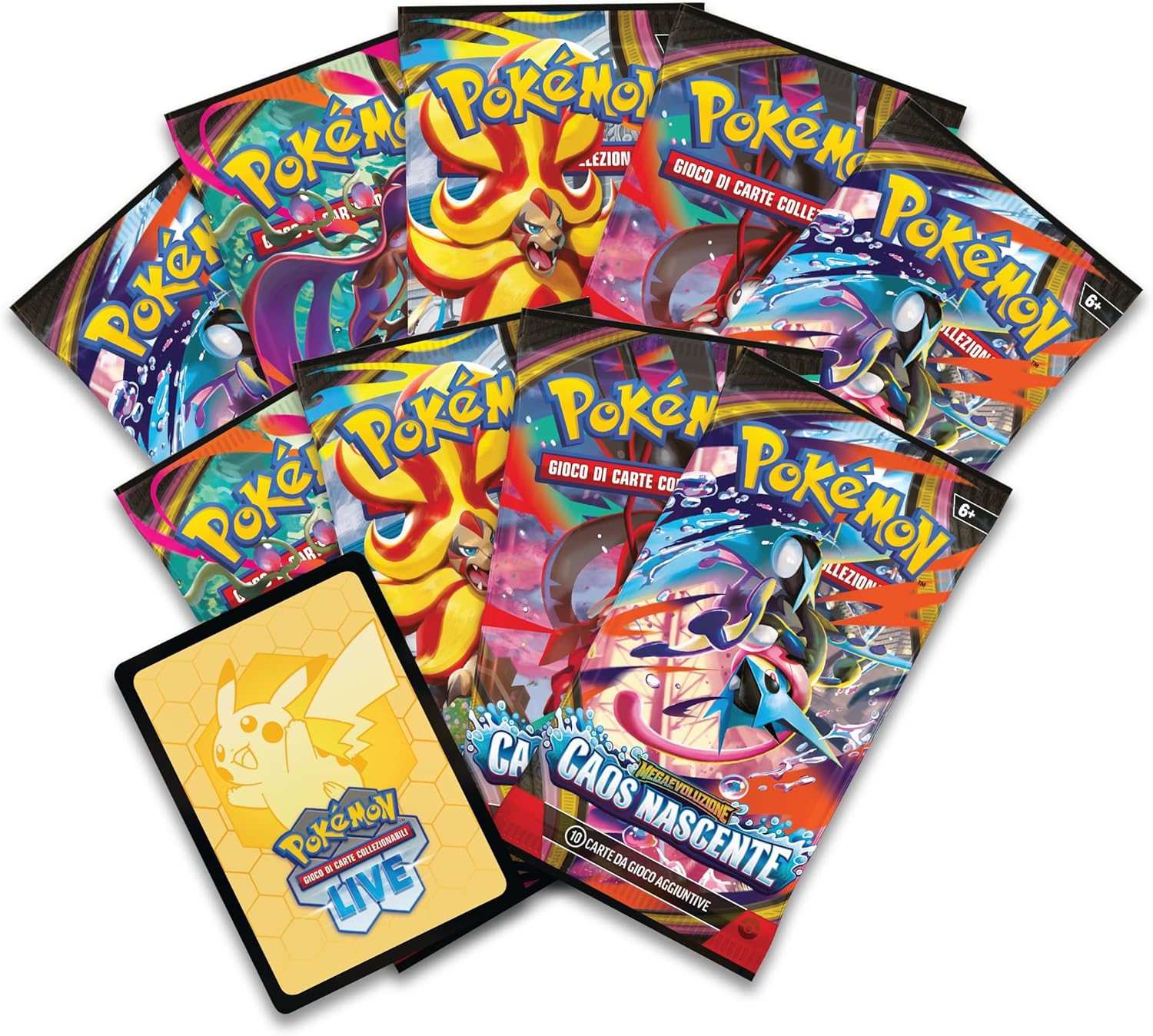 Pokémon M4 Megaevoluzione Caos Nascente Set Allenatore Fuoriclasse ITA