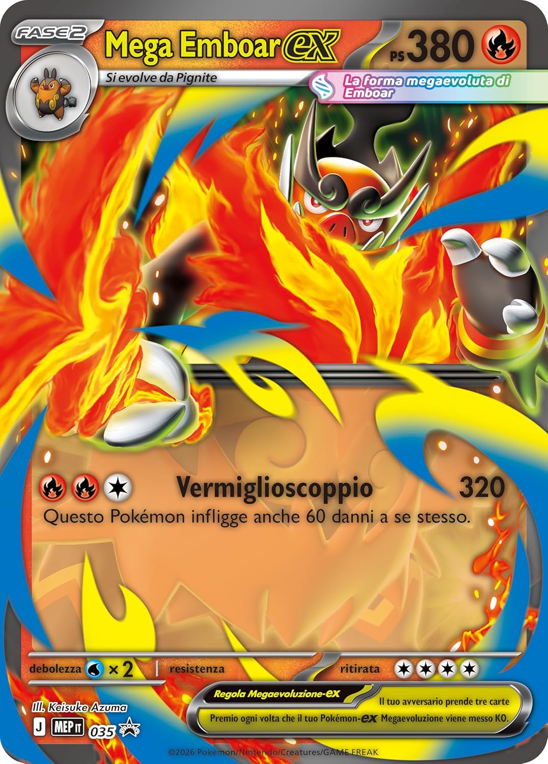 Pokémon GCC Collezione Mega Feraligatr-ex  Megaevoluzione Ascesa Eroica