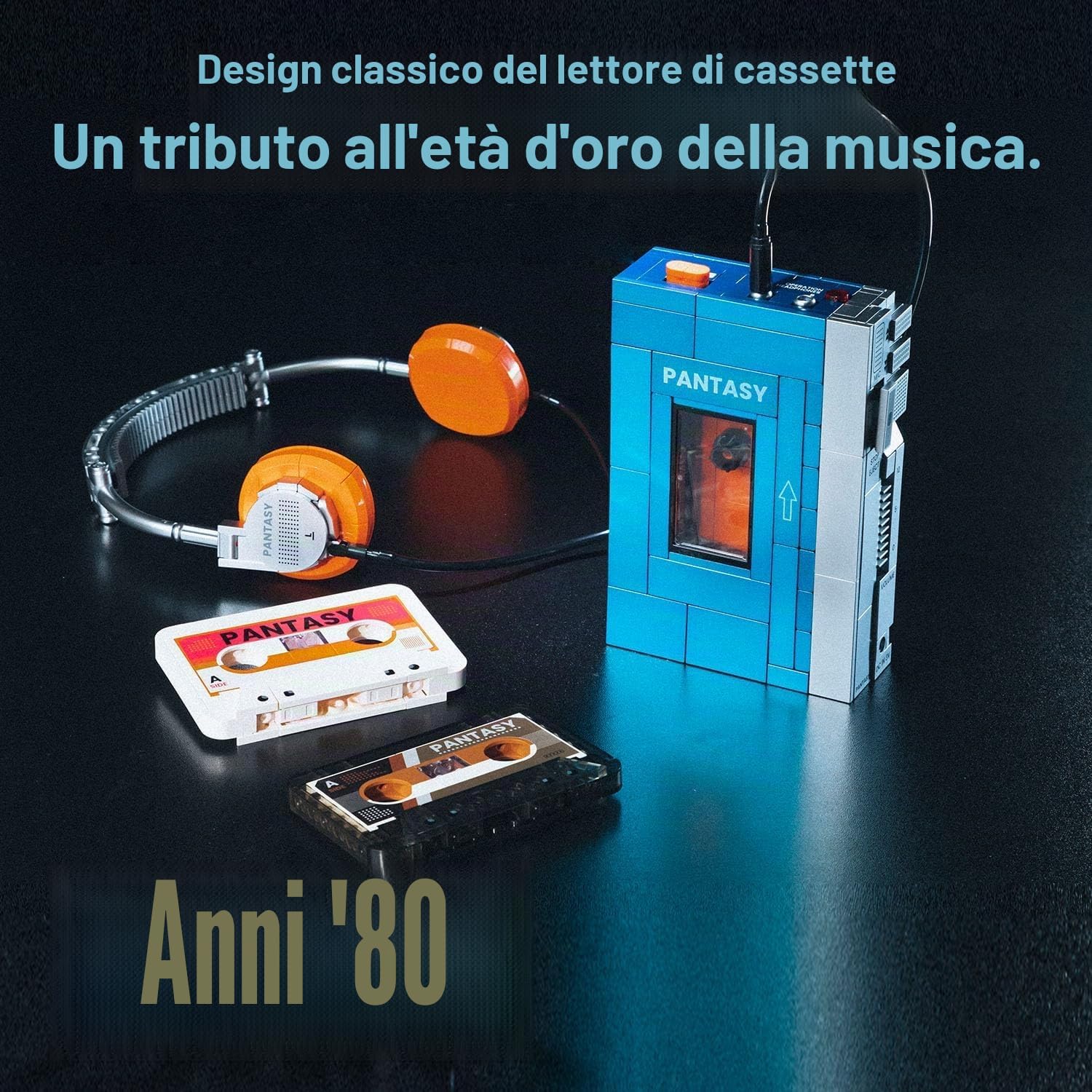 85039 PANTASY set di mattoncini collezione Retrò : Walkman