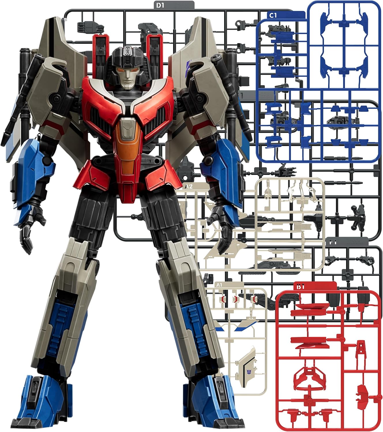71177Blokees Figures - Transformers - Classic Class 16 -STARSCREAM - Model Kits