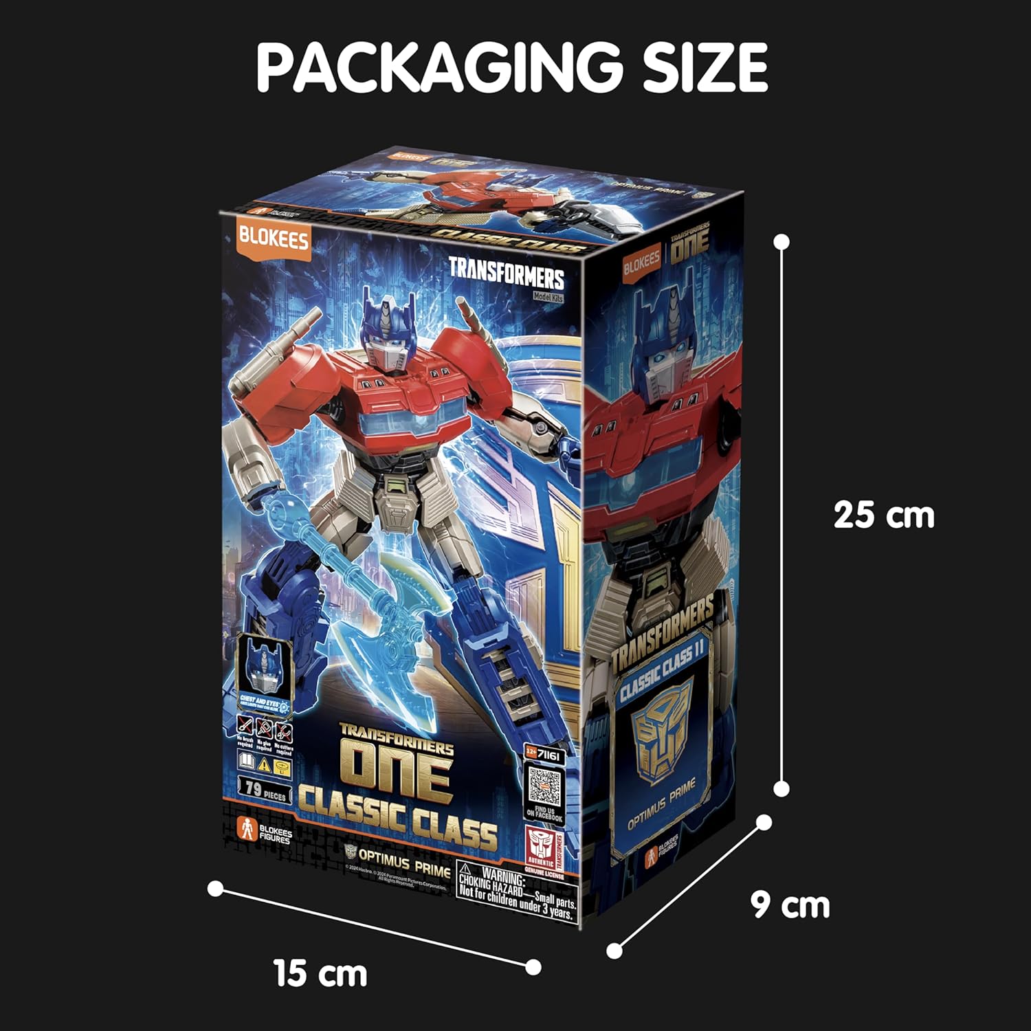 Blokees Transformers Optimus Prime Classic Class 01 Figure Premium