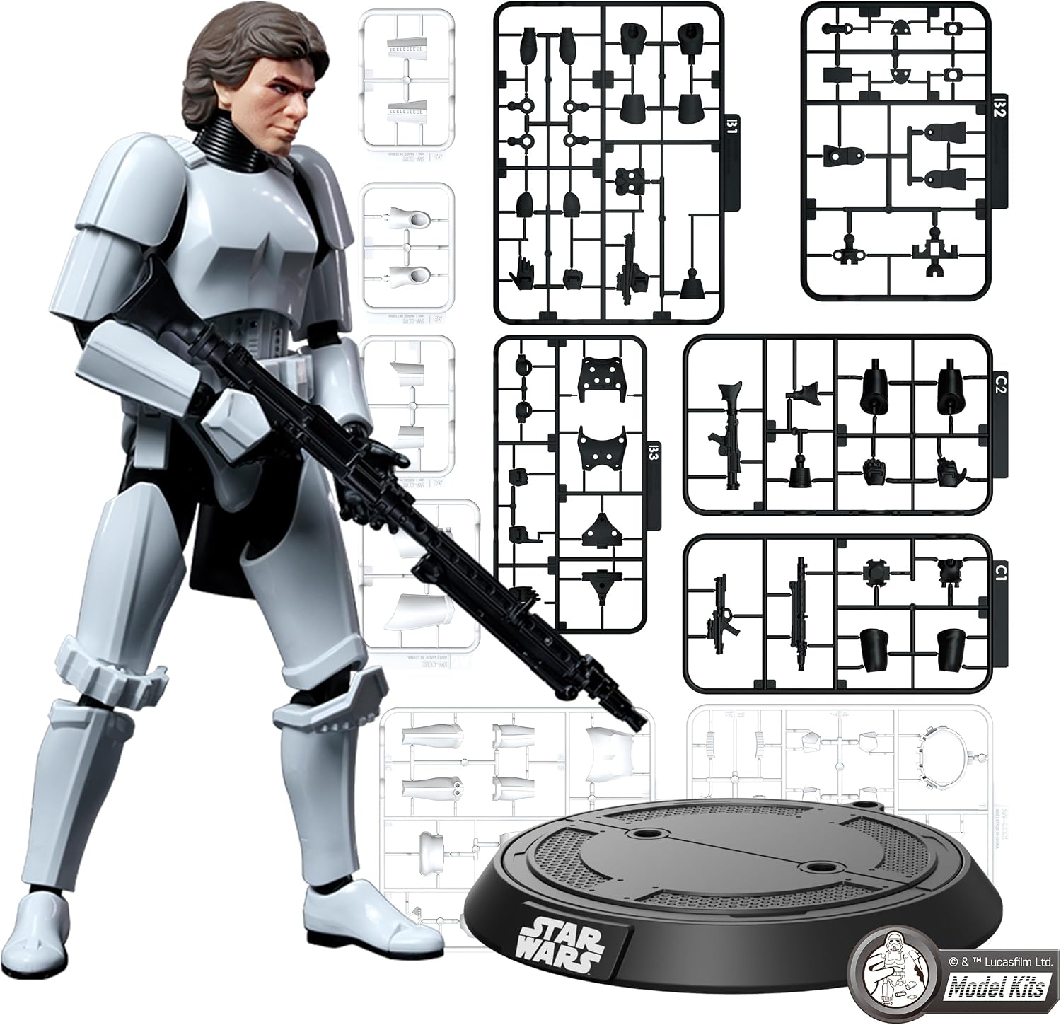 75802 Blokees - Star Wars - Champion Class 02 - 3 Stormtrooper - Evergreen Movie