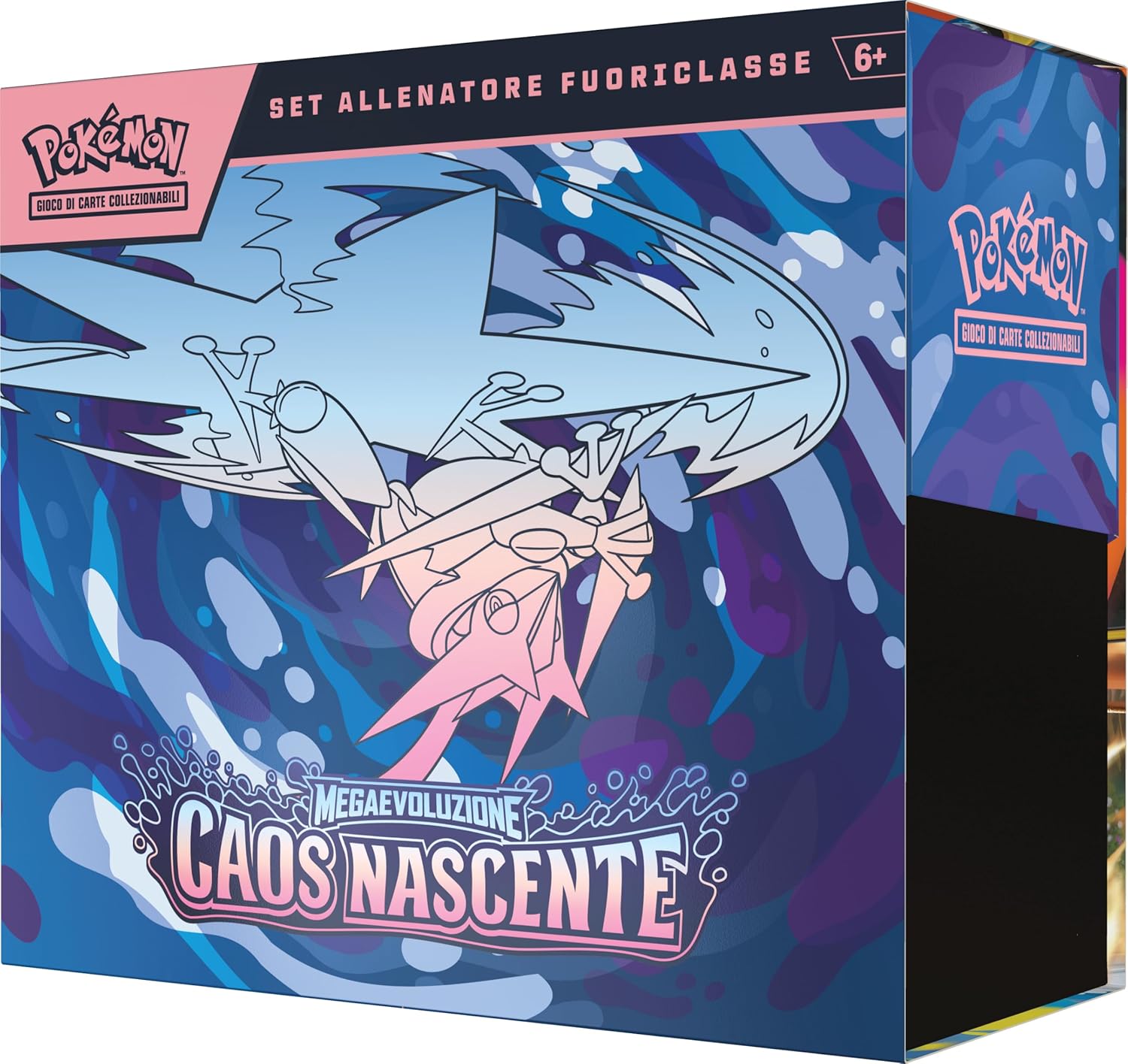 Pokémon M4 Megaevoluzione Caos Nascente Set Allenatore Fuoriclasse ITA