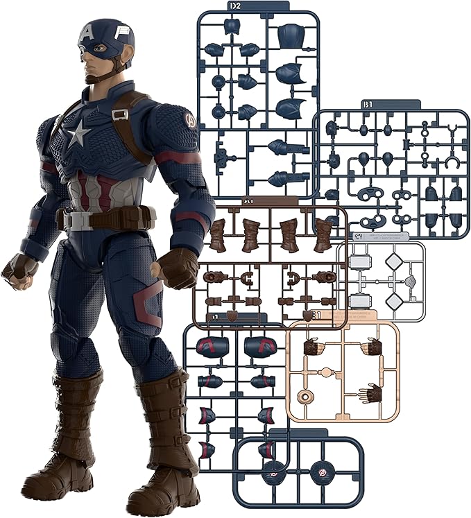 Blokees Marvel Studios The Infinity Saga Captain America Figure Assembabile