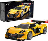 DBLC55037W CaDA Renault Sport R.S.01  Auto da Corsa da Costruire 271 Pezzi Scal