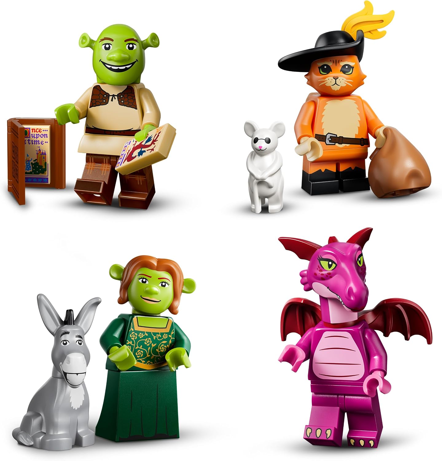 71053 Lego  Minifigures Serie Completa da 12 Personaggi Serie Shrek