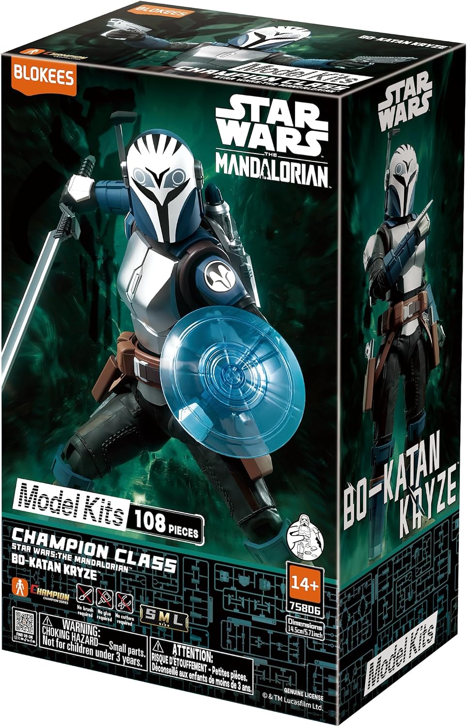 BLK75806 Blokees - Star Wars - Champion Class 06 - Bo-Katan Kryz The Mandolorian