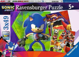 5695 Ravensburger - Sonic Prime - Puzzle 3x49 pezzi