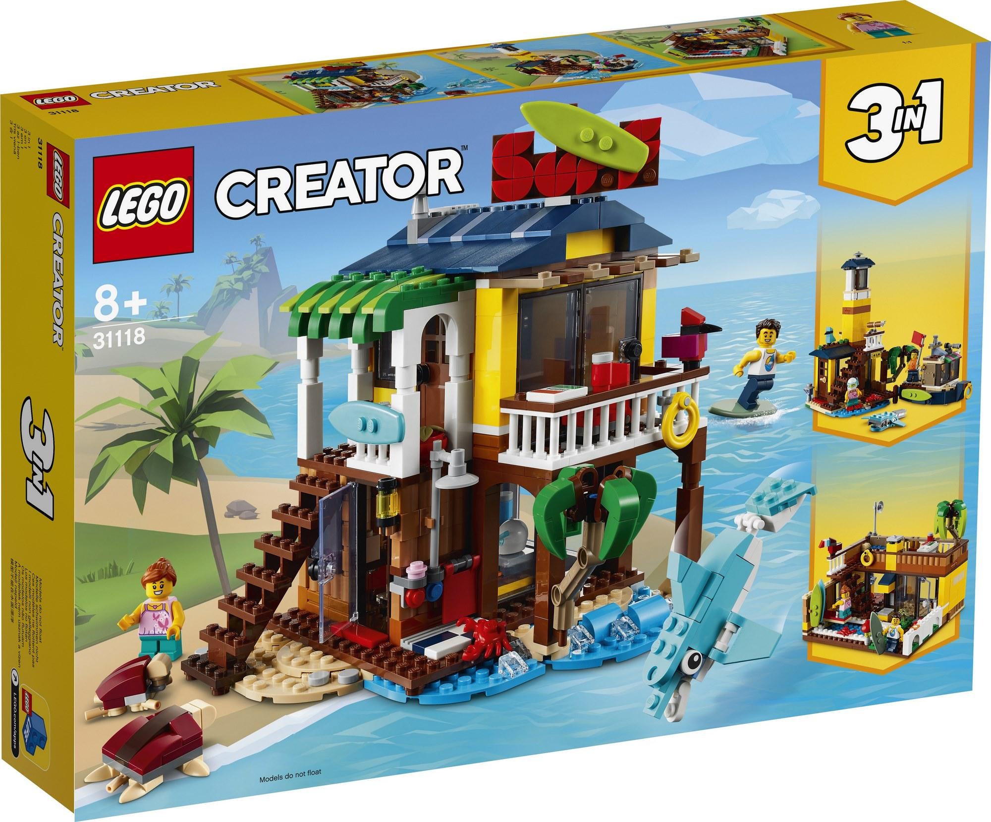 31118 LEGO® Creator 3+1 - Surfer Beach House