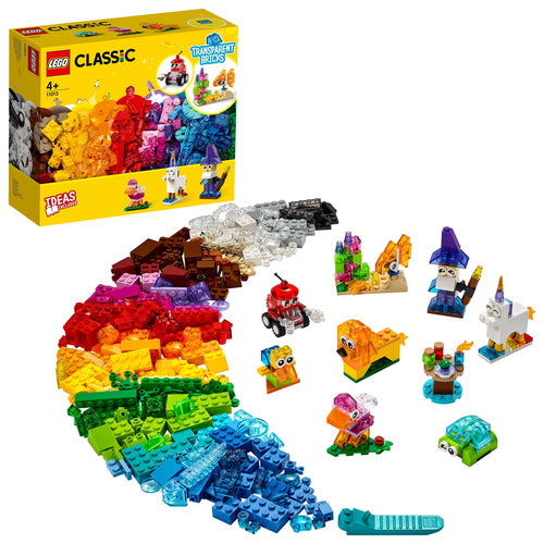 11013 LEGO® Classic - Mattoncini trasparenti creativi