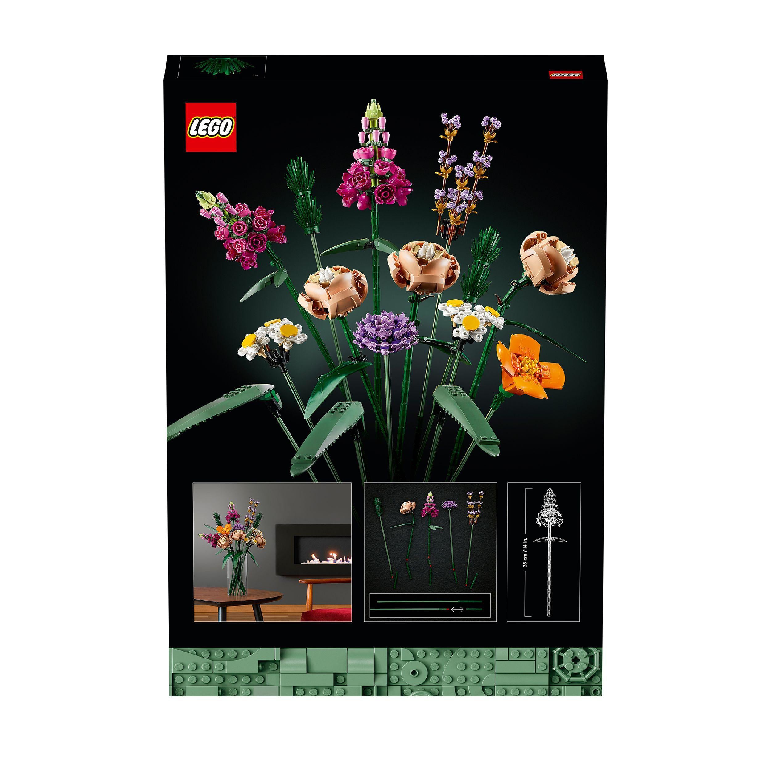 10280 LEGO® Ideas - BOTANICAL COLLECTION - Mazzo di Fiori