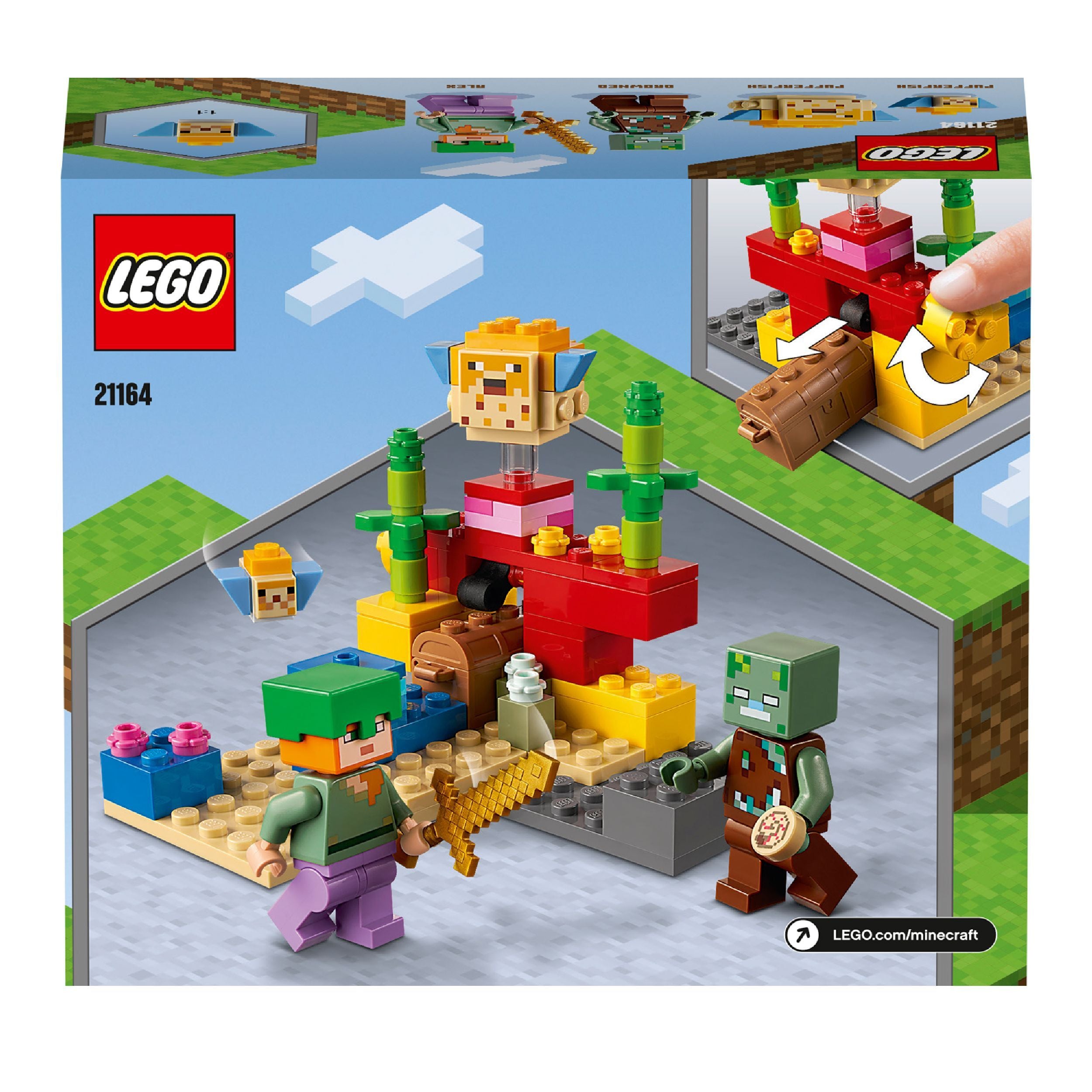 21164 LEGO® Minecraft - La Barriera Corallina