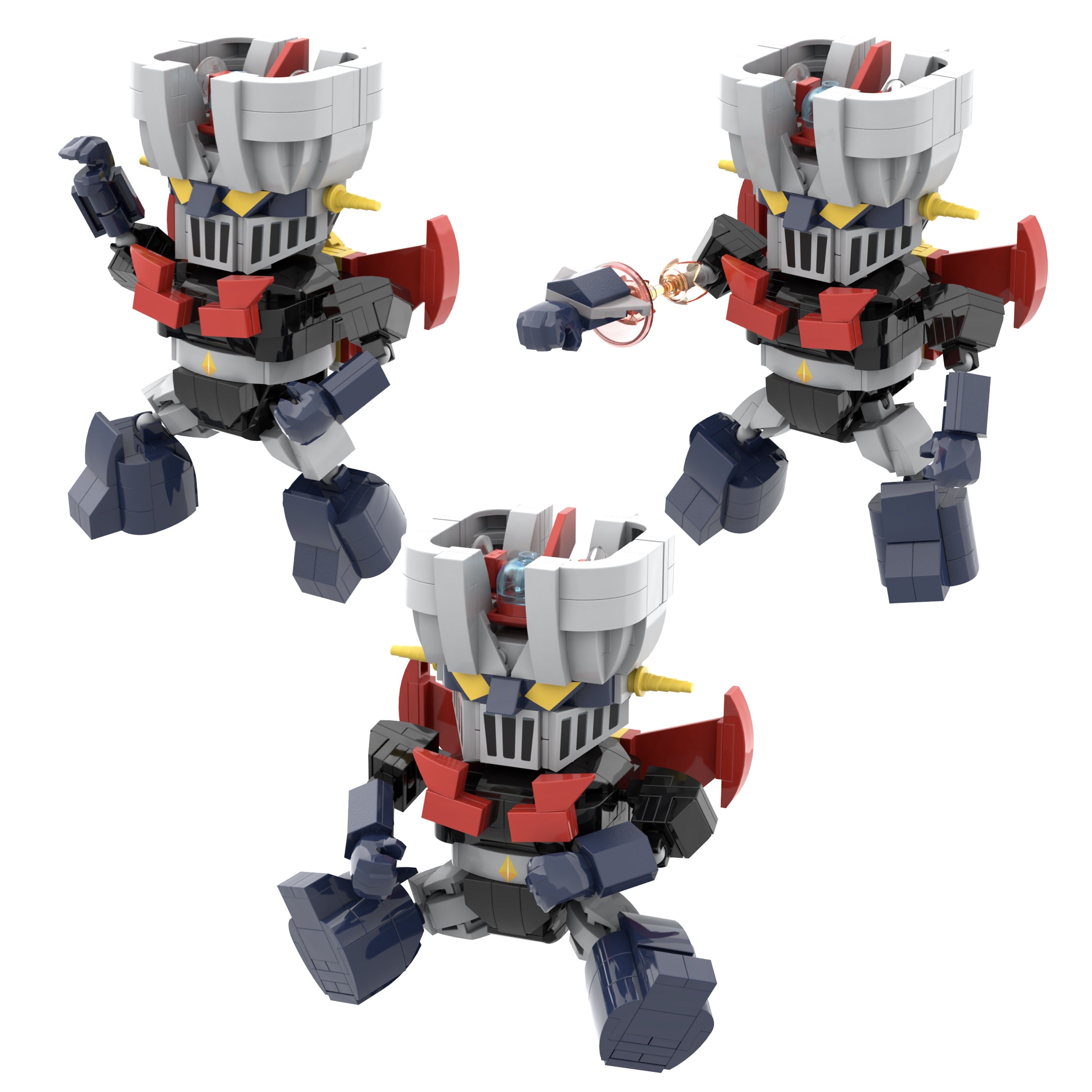 PANTASY set di mattoncini collezione Mazinger Z: Mazinger Z Mini Mecha