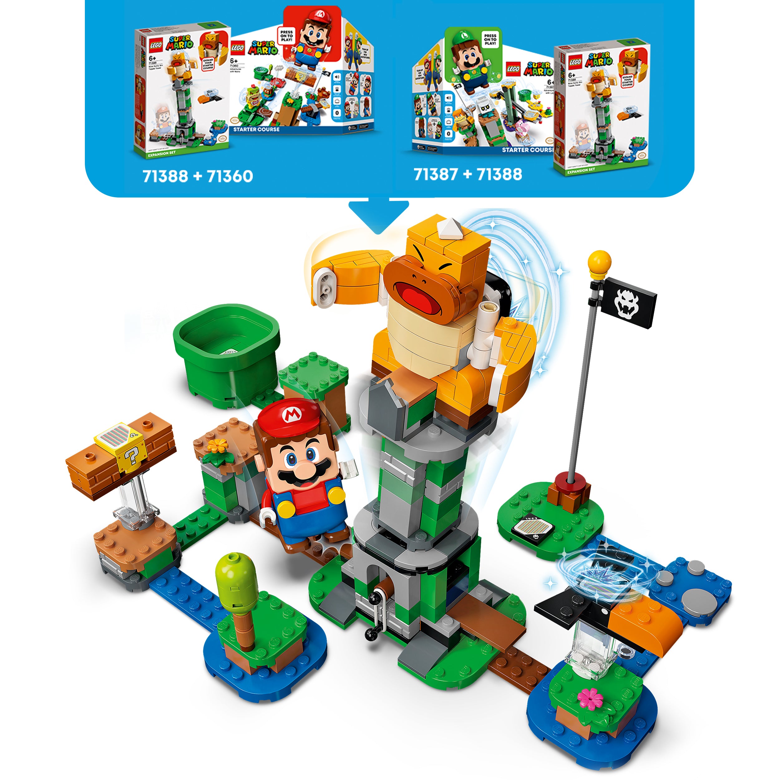 Lego Mario Bros Istruzioni Montaggio Lego 71360 71388 LEGO Super