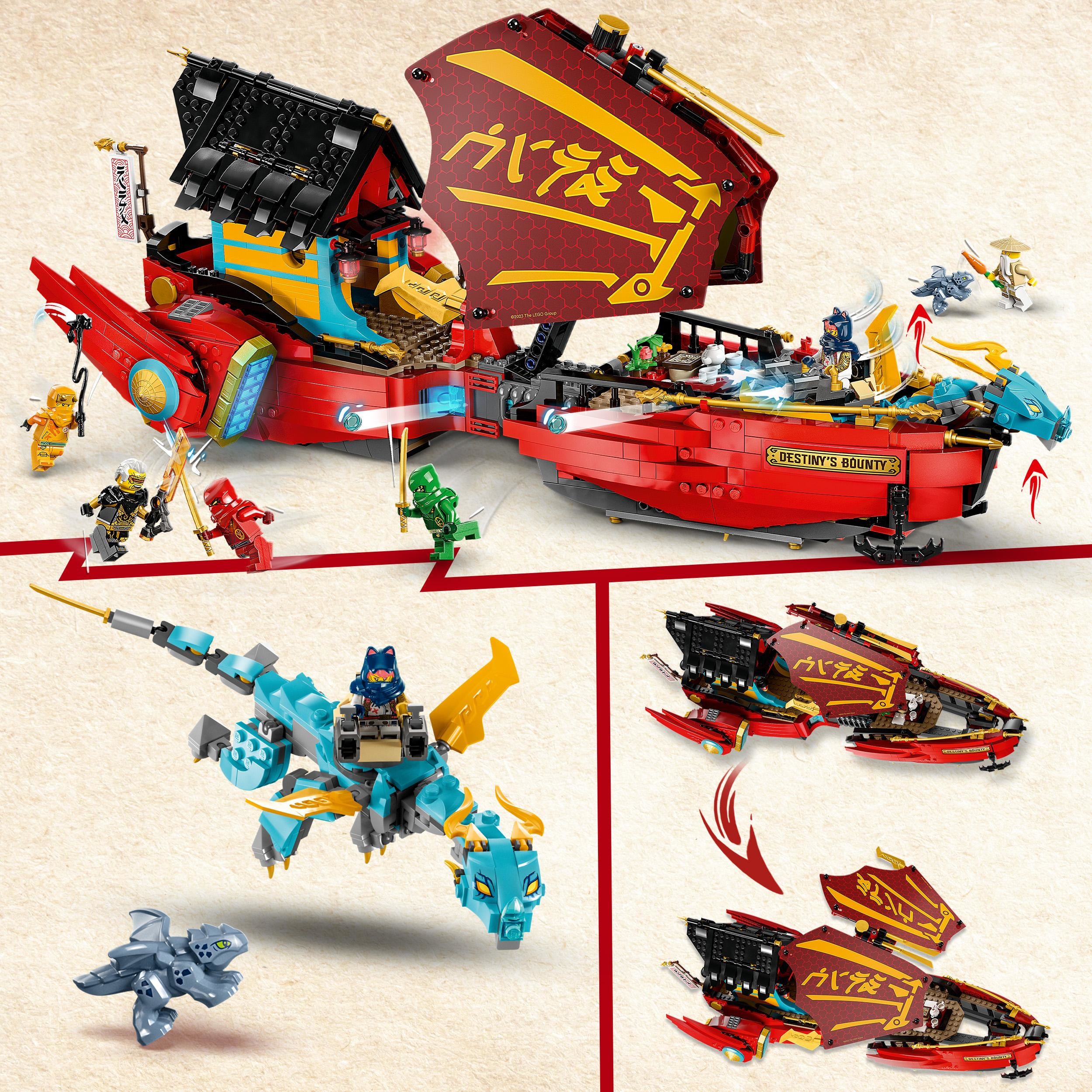 71797 - LEGO Ninjago - Il Vascello del Destino - corsa contro il tempo