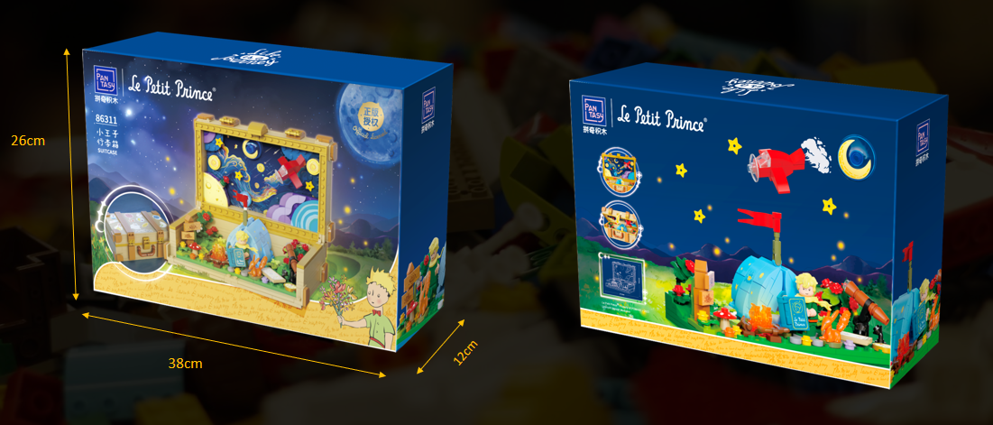 86311 PANTASY set di mattoncini collezione il Piccolo Principe  Valigia