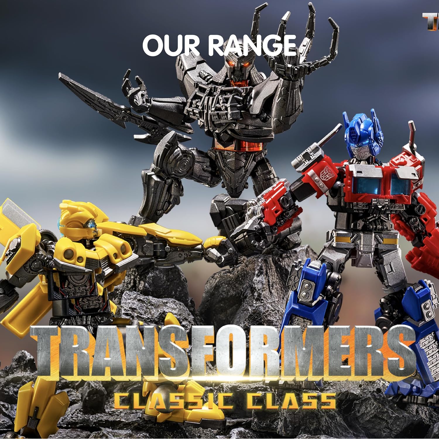 Blokees Transformers Bumblebee Classic Class Figure Premium Assemblabile