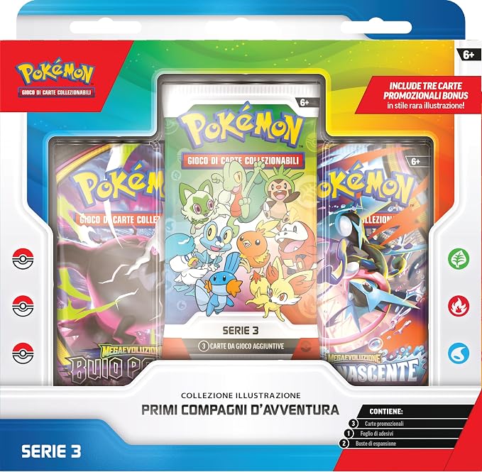PK10410-I  Pokemon collezione illustr. primi compagni d'avventura serie 3 2026