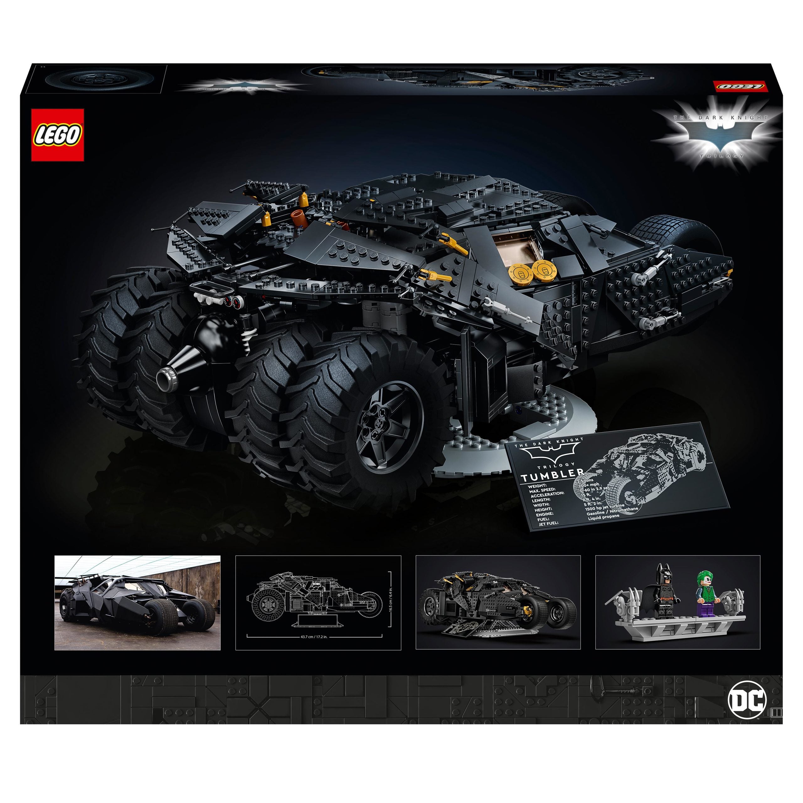 76240 LEGO® Marvel superheroes - BATMOBILE TUMBLER