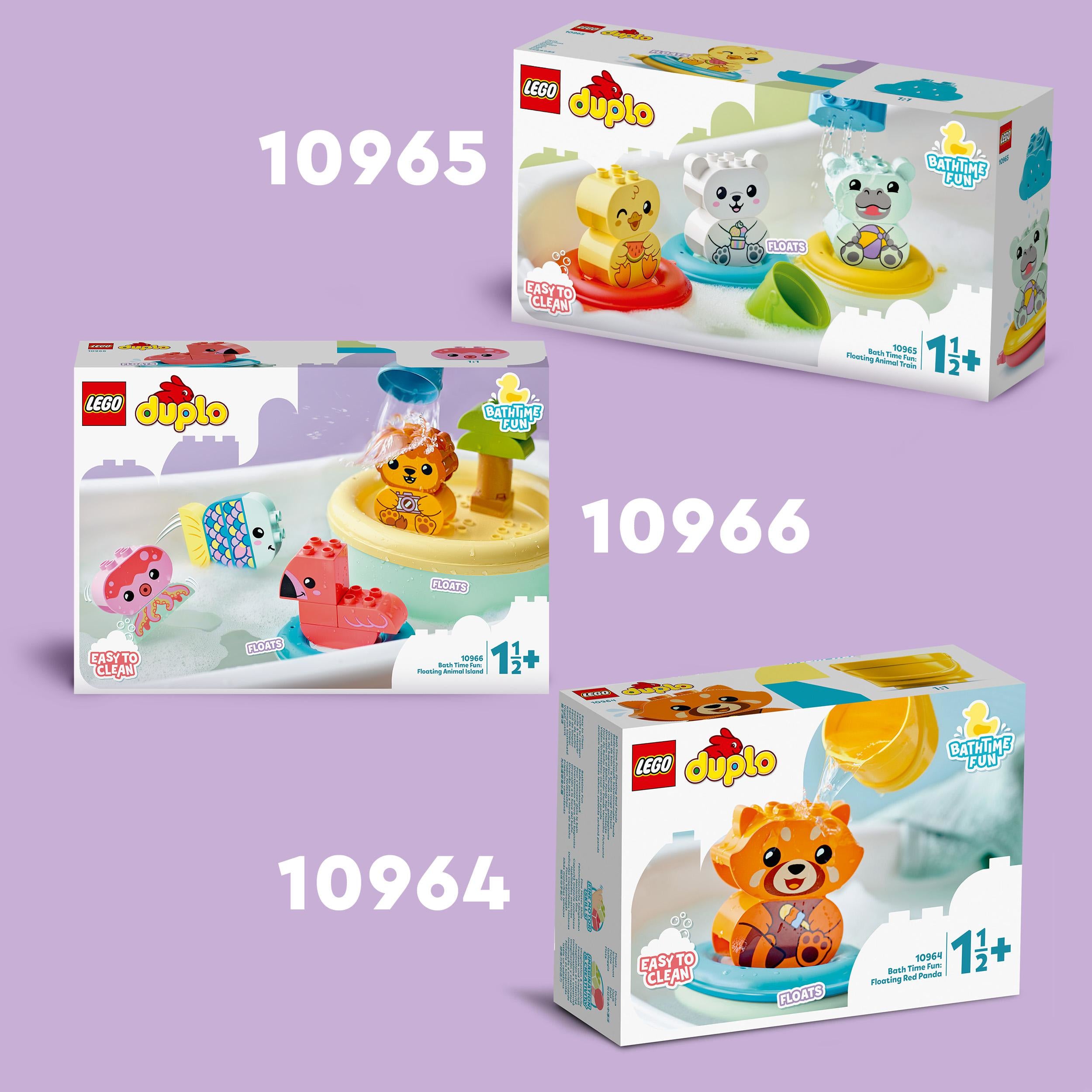 10966 LEGO® Duplo - Ora del bagnetto: Isola degli animali galleggiante