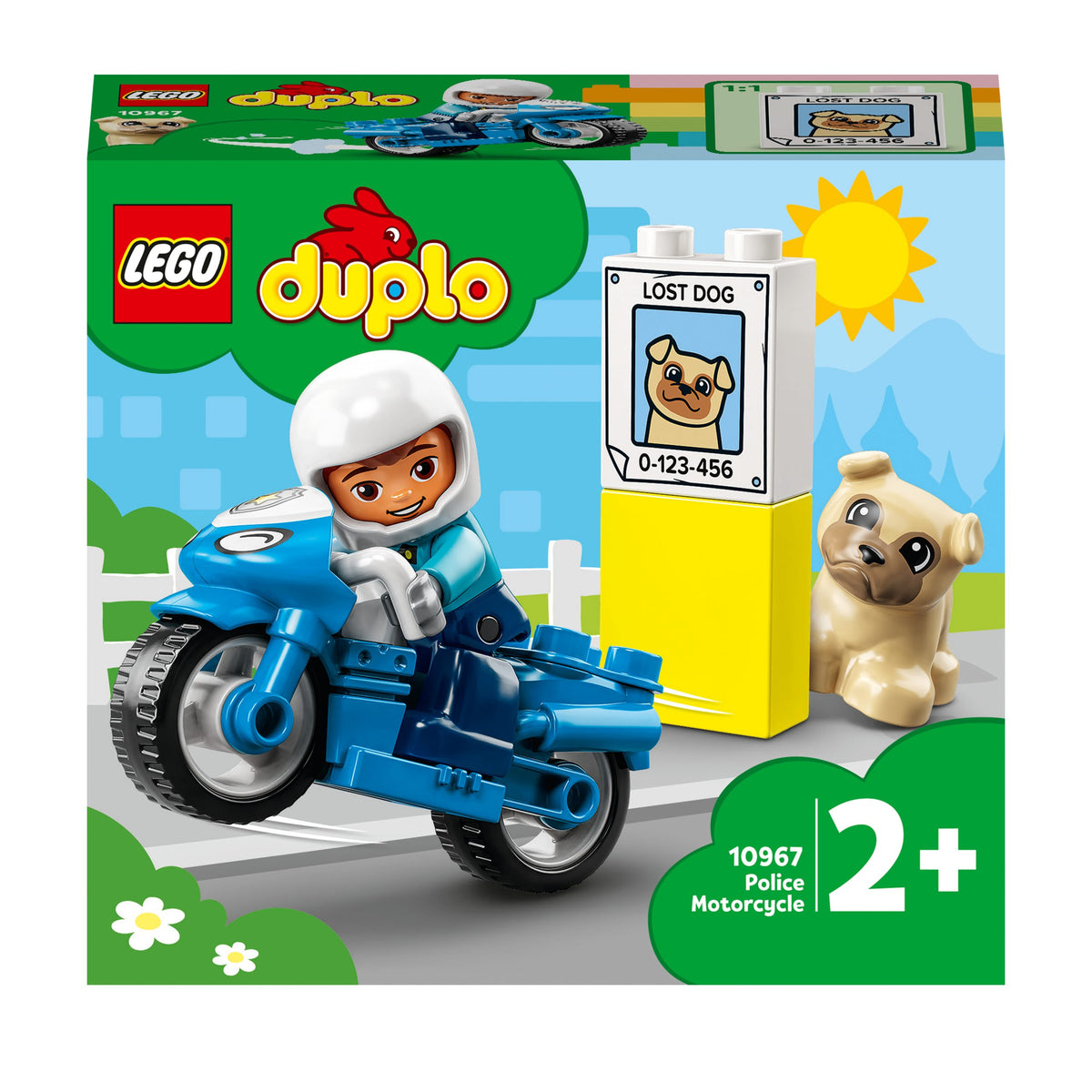 10967 LEGO® Duplo - Motocicletta della polizia