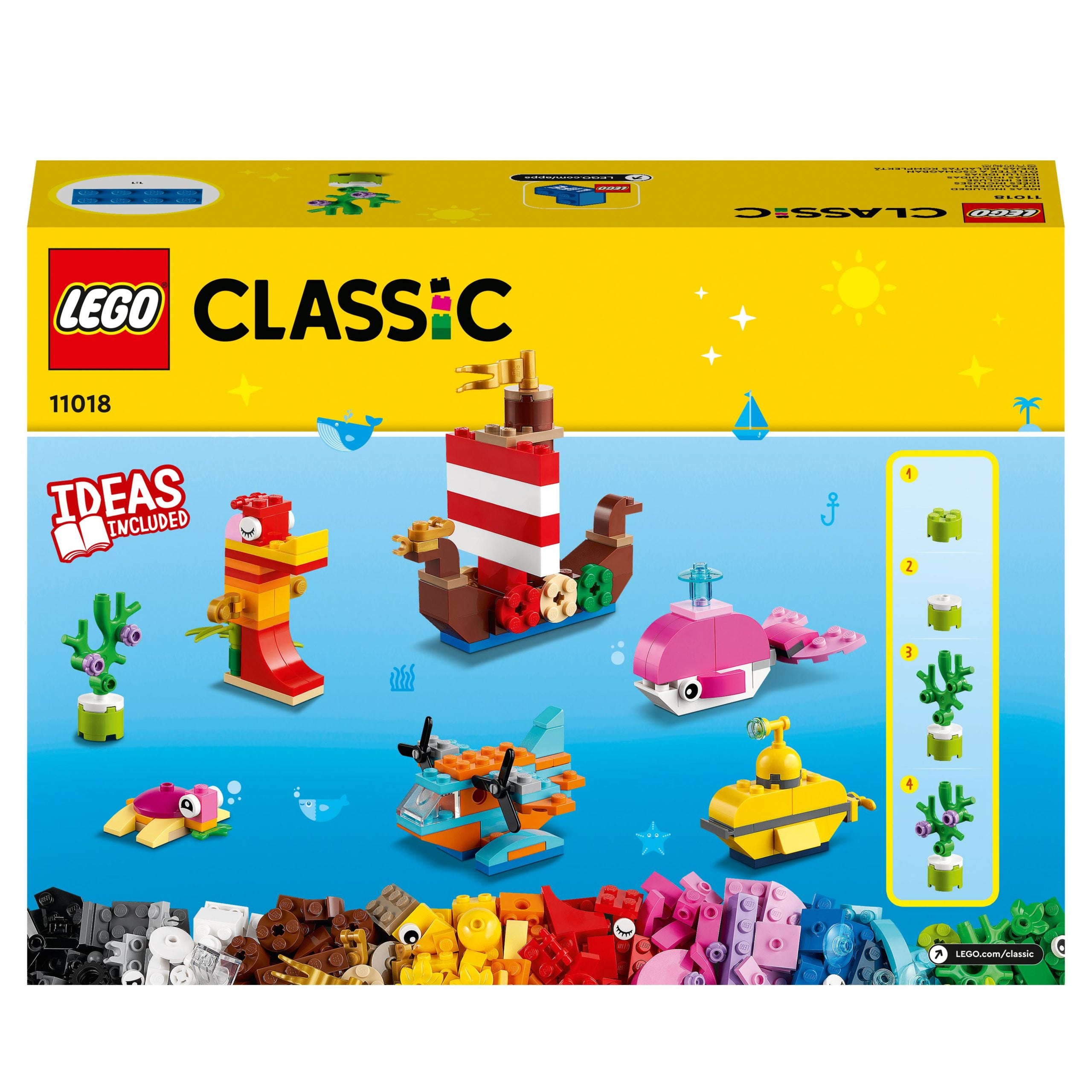 11018 LEGO® Classic - Divertimento creativo sull oceano