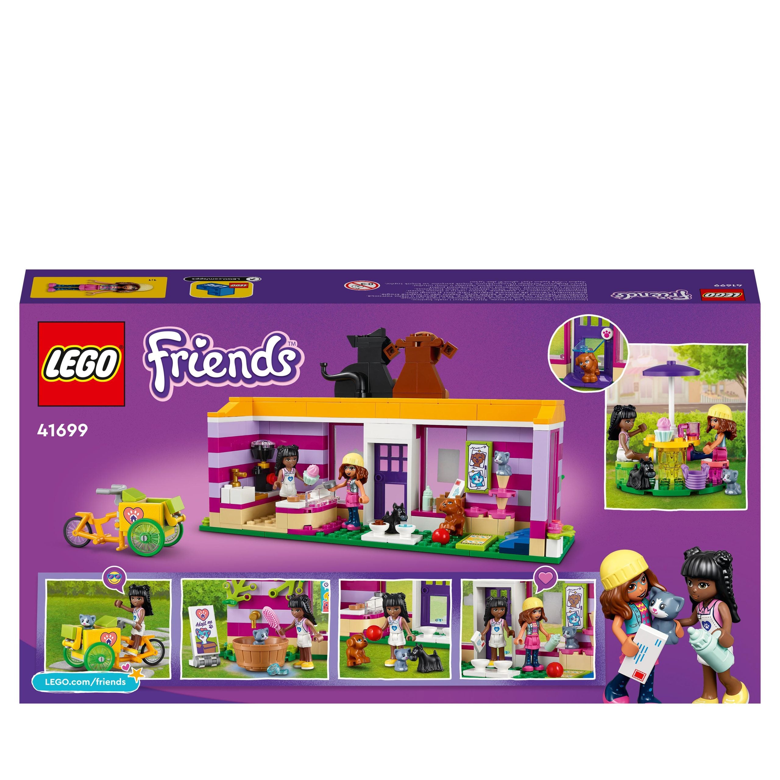 41699 LEGO® Friends - Il caff? di adozione dei cuccioli