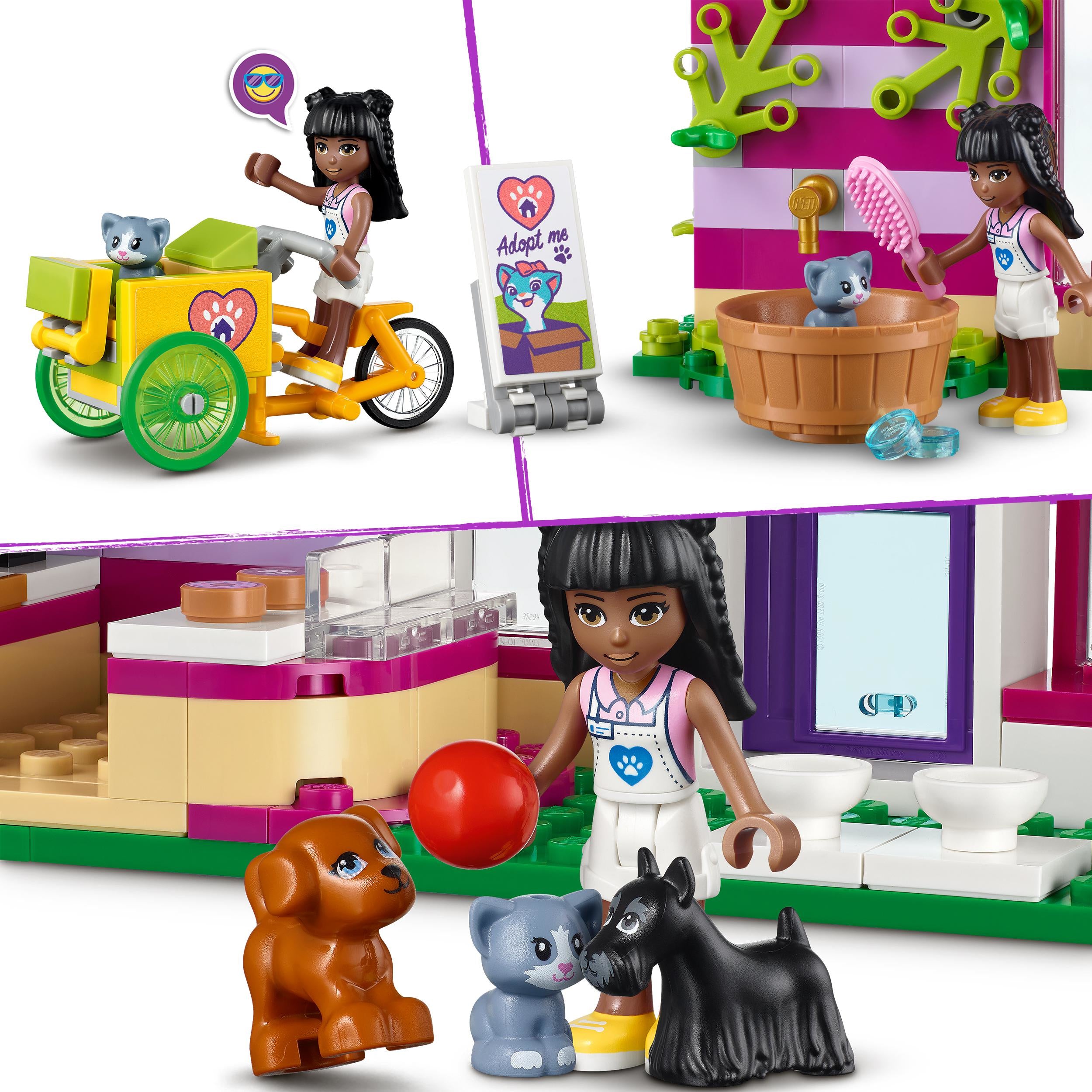 41699 LEGO® Friends - Il caff? di adozione dei cuccioli