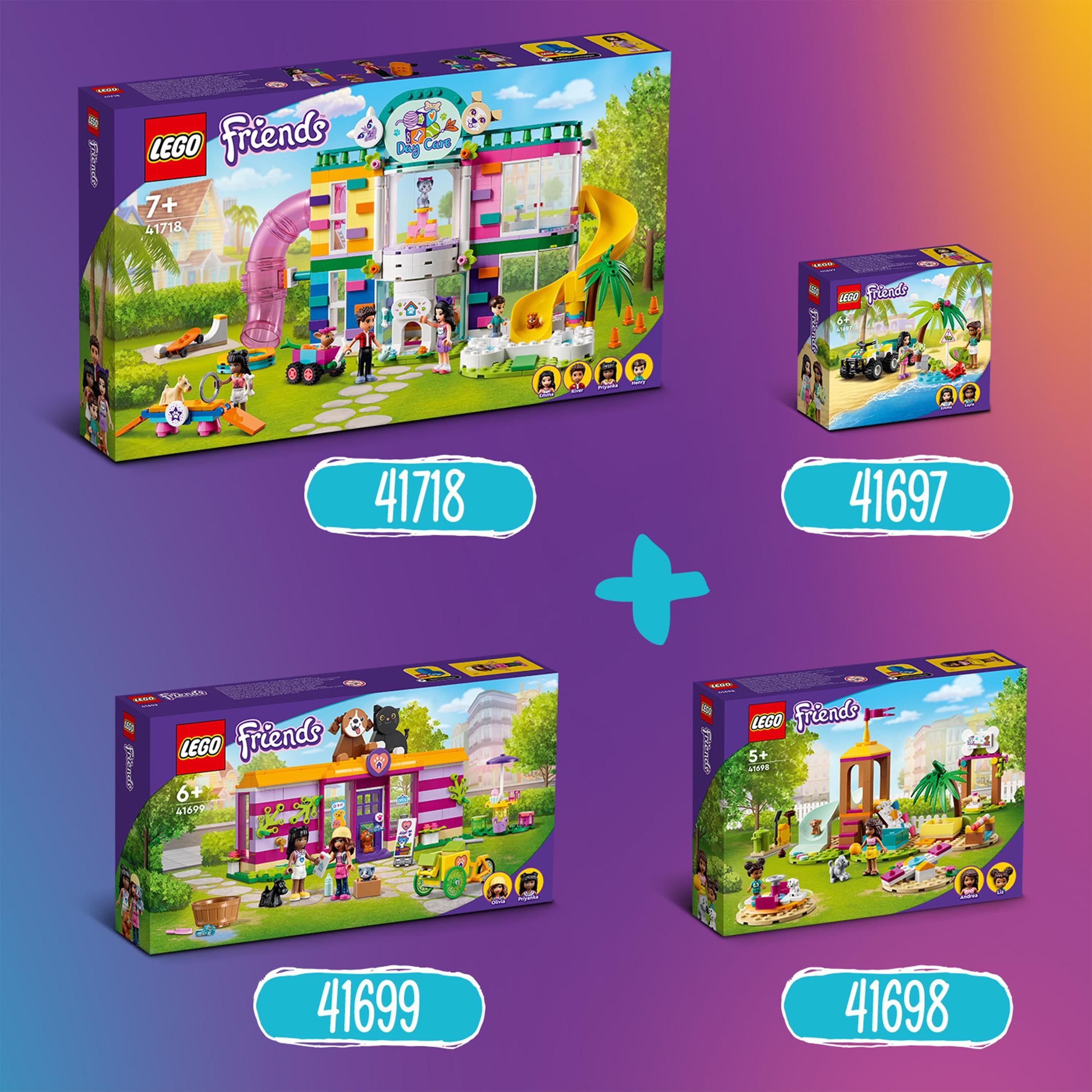 41699 LEGO® Friends - Il caff? di adozione dei cuccioli