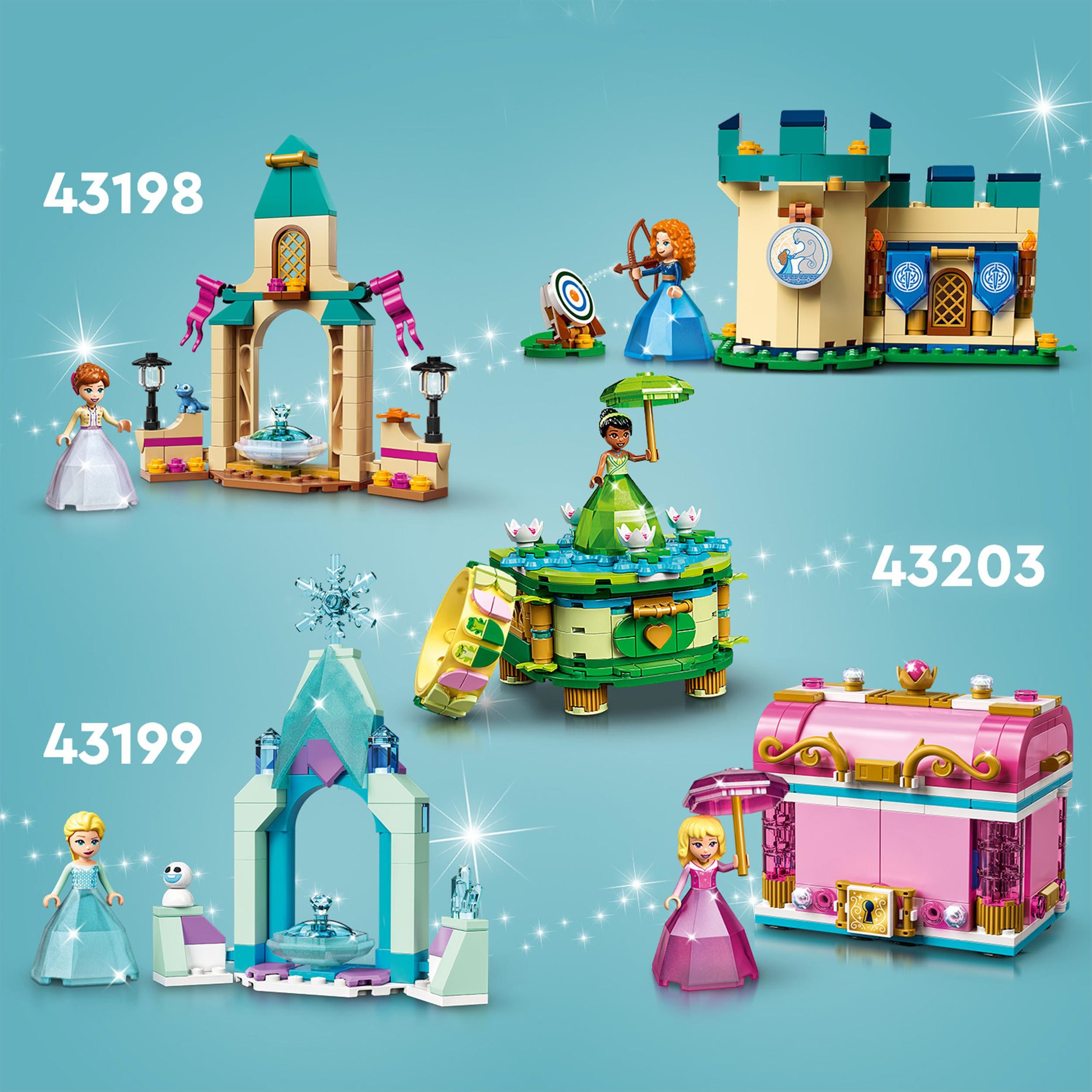 43199 LEGO® Disney princess - Il cortile del castello di Elsa