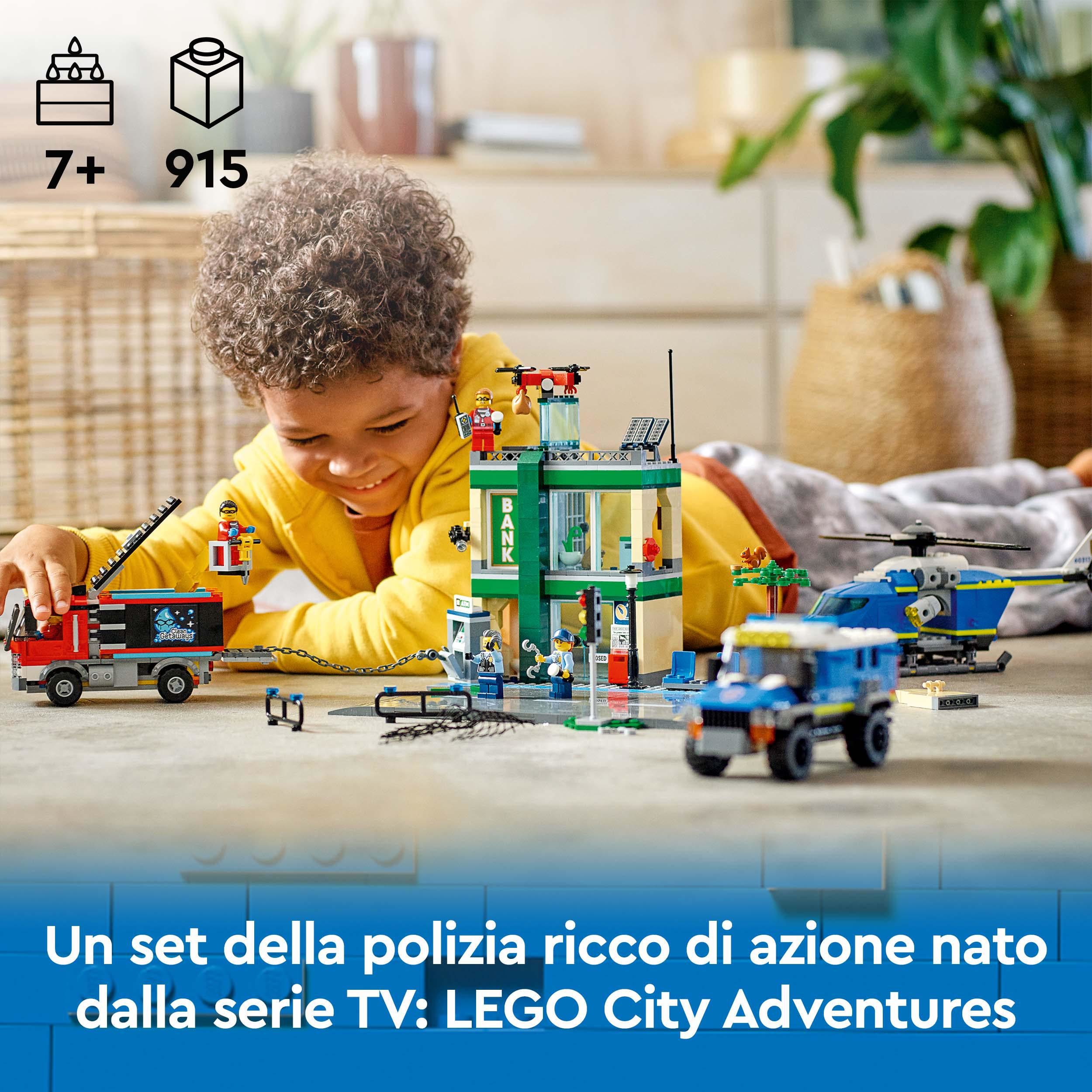 60317 LEGO® City - Inseguimento della polizia alla banca