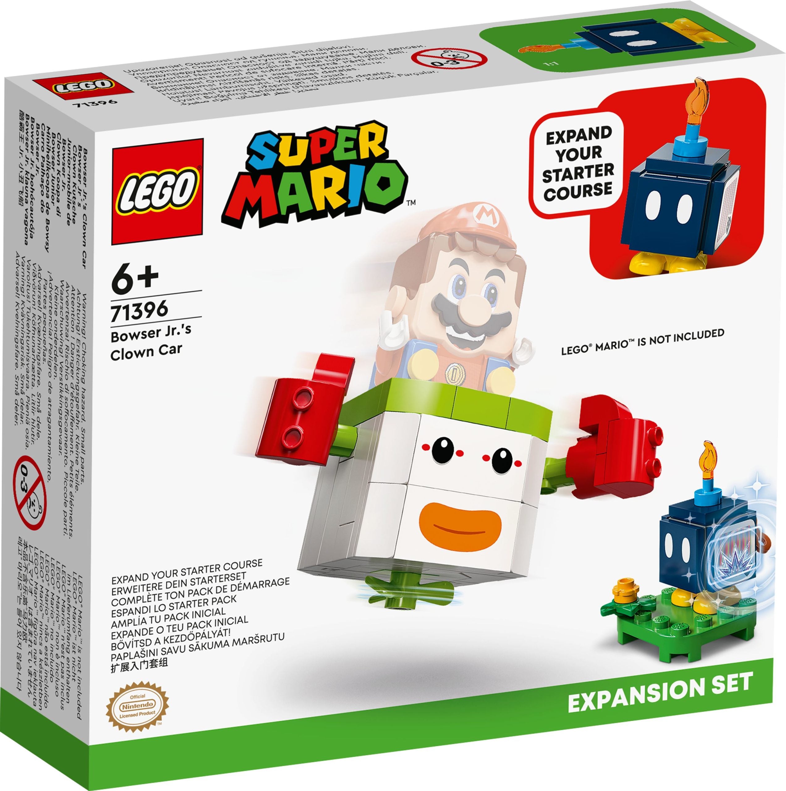 71396 LEGO® Super Mario - Clown Koopa di Bowser Junior - Pack di Espansione