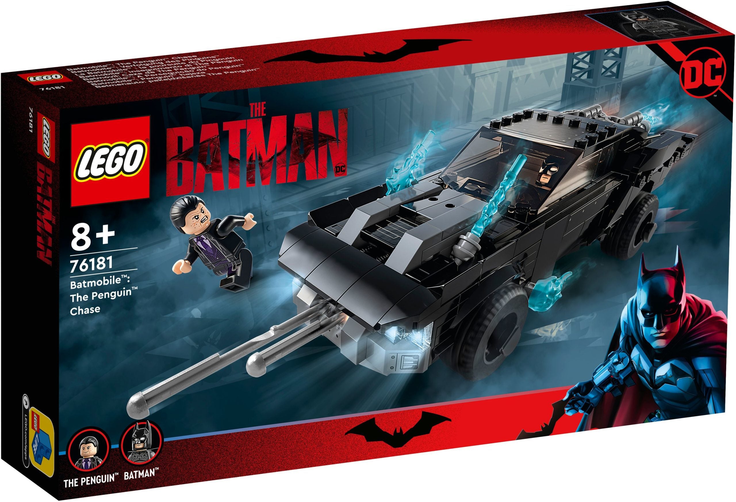 76181 LEGO® DC superheroes - BATMOBILE - INSEGUIMENTO DI THE PENGUIN