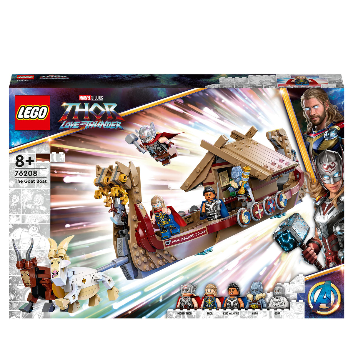 76208 LEGO® Marvel superheroes - THOR: GOAT BOAT