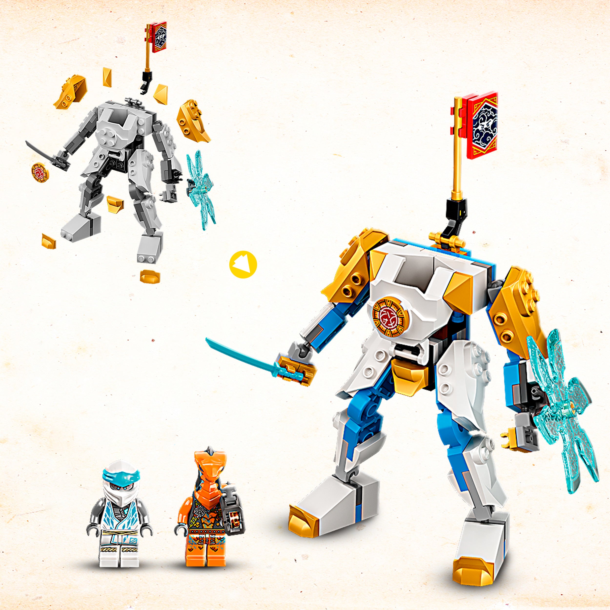 71761 LEGO® Ninjago - Mech potenziato di Zane - EVOLUTION
