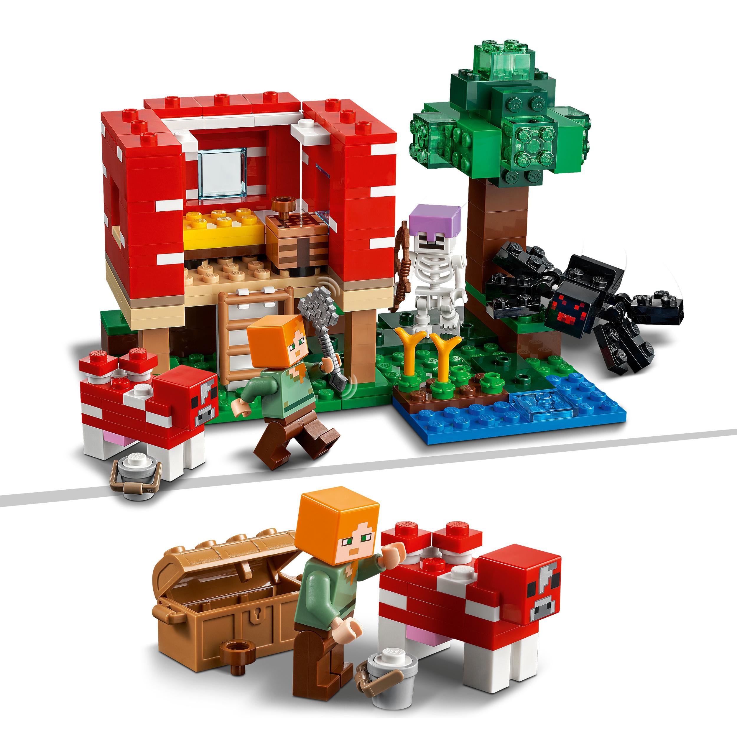 21179 LEGO® Minecraft - LA CASA DEI FUNGHI