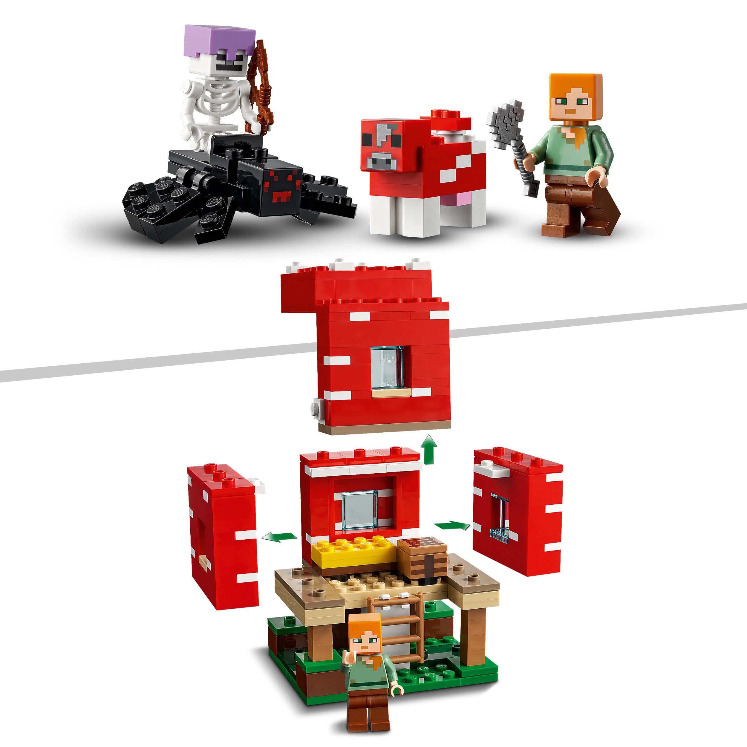21179 LEGO® Minecraft - LA CASA DEI FUNGHI