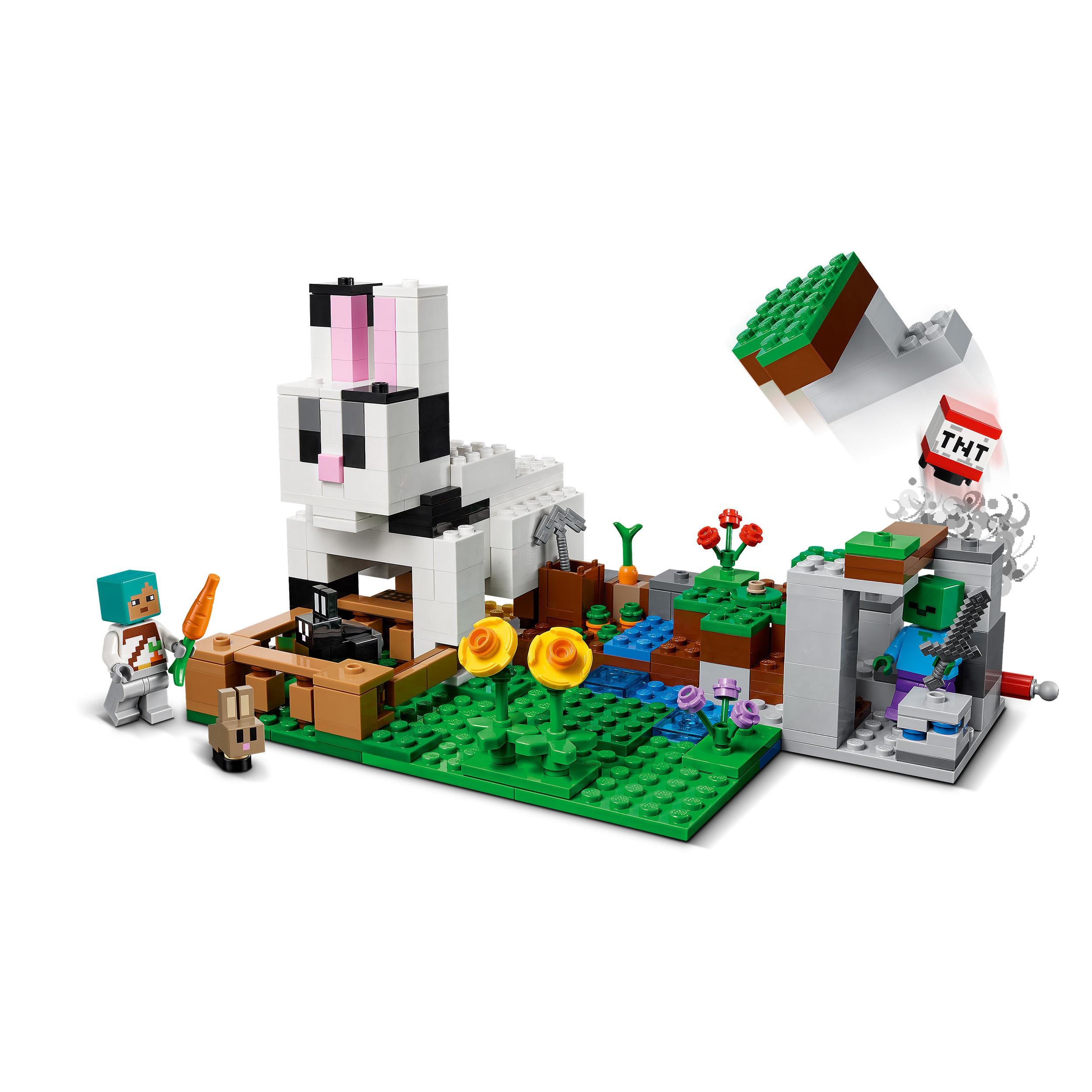21181 LEGO® Minecraft - IL RANCH DEL CONIGLIO