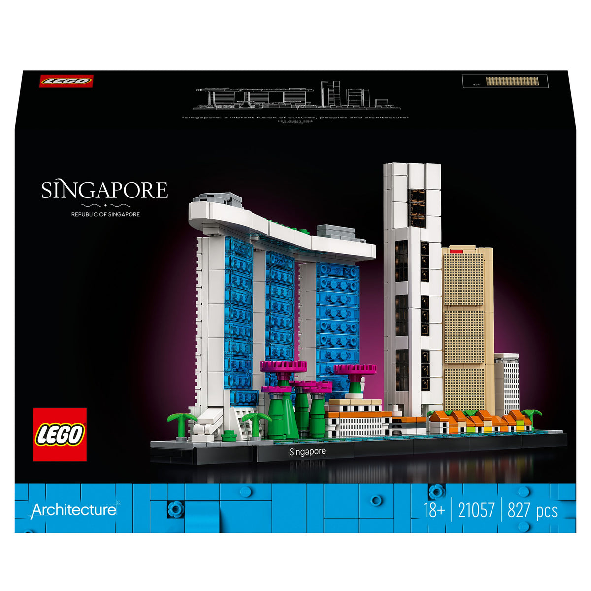 21057 LEGO® Architecture - Skyline Singapore