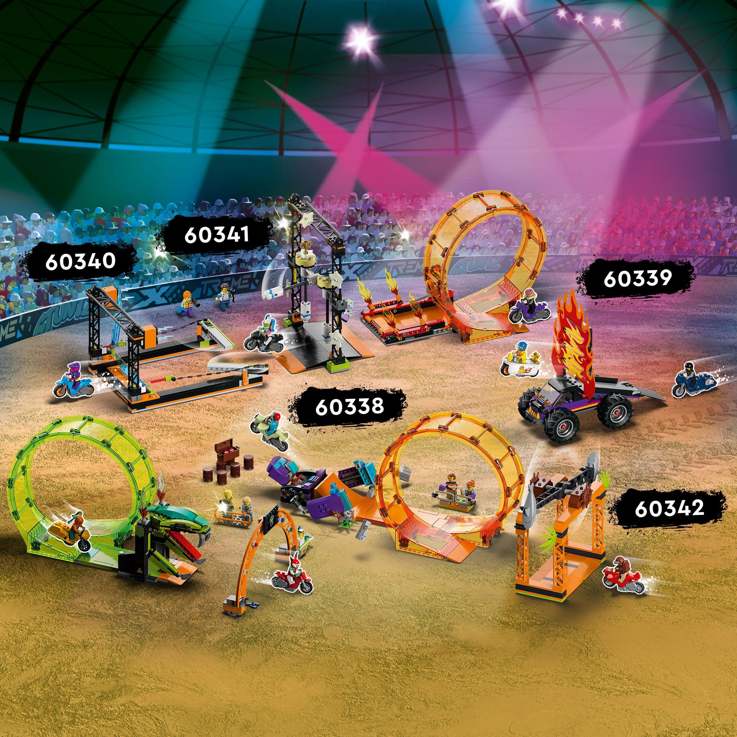 60339 LEGO® City - Stuntz - Arena delle acrobazie