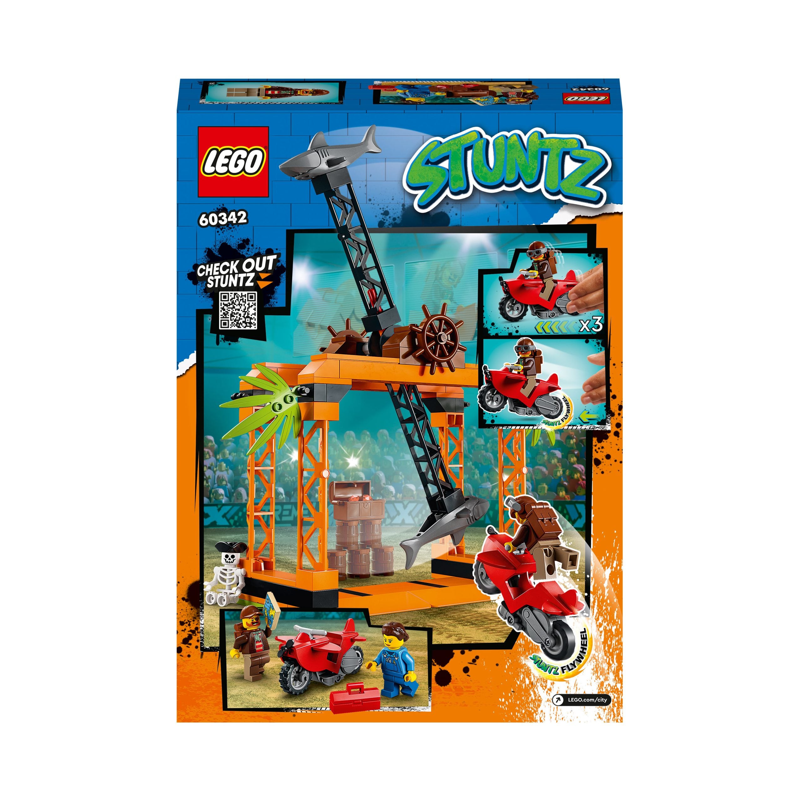60342 LEGO® City - Sfida acrobatica attacco dello squalo