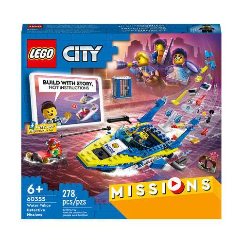 60355 LEGO® City - Missioni investigative della polizia marittima