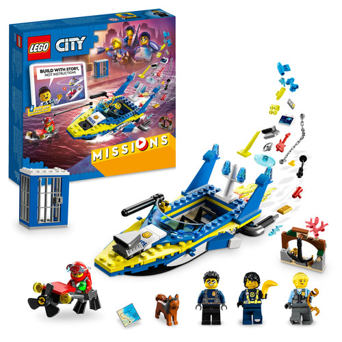 60355 LEGO® City - Missioni investigative della polizia marittima