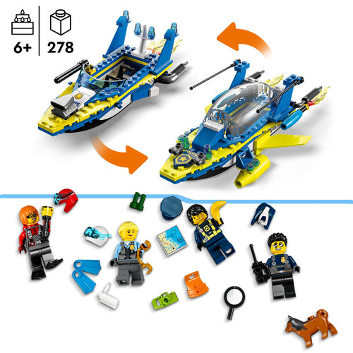 60355 LEGO® City - Missioni investigative della polizia marittima