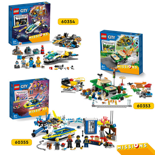 60355 LEGO® City - Missioni investigative della polizia marittima