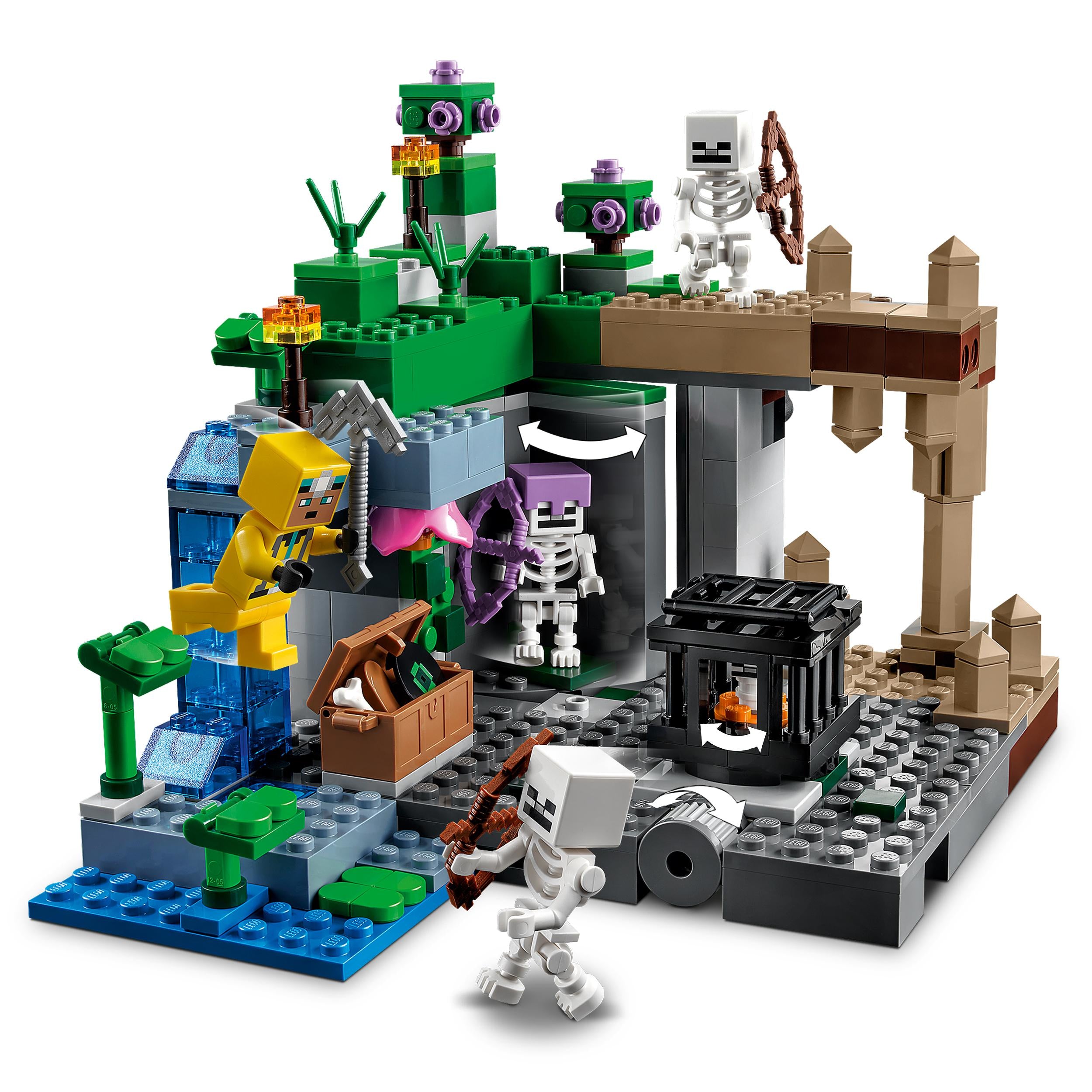 21189 LEGO® Minecraft - Le segrete dello scheletro – Full Toys