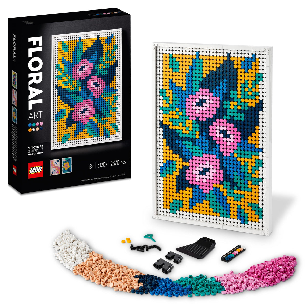 31207 LEGO® Art - FLORAL fiori