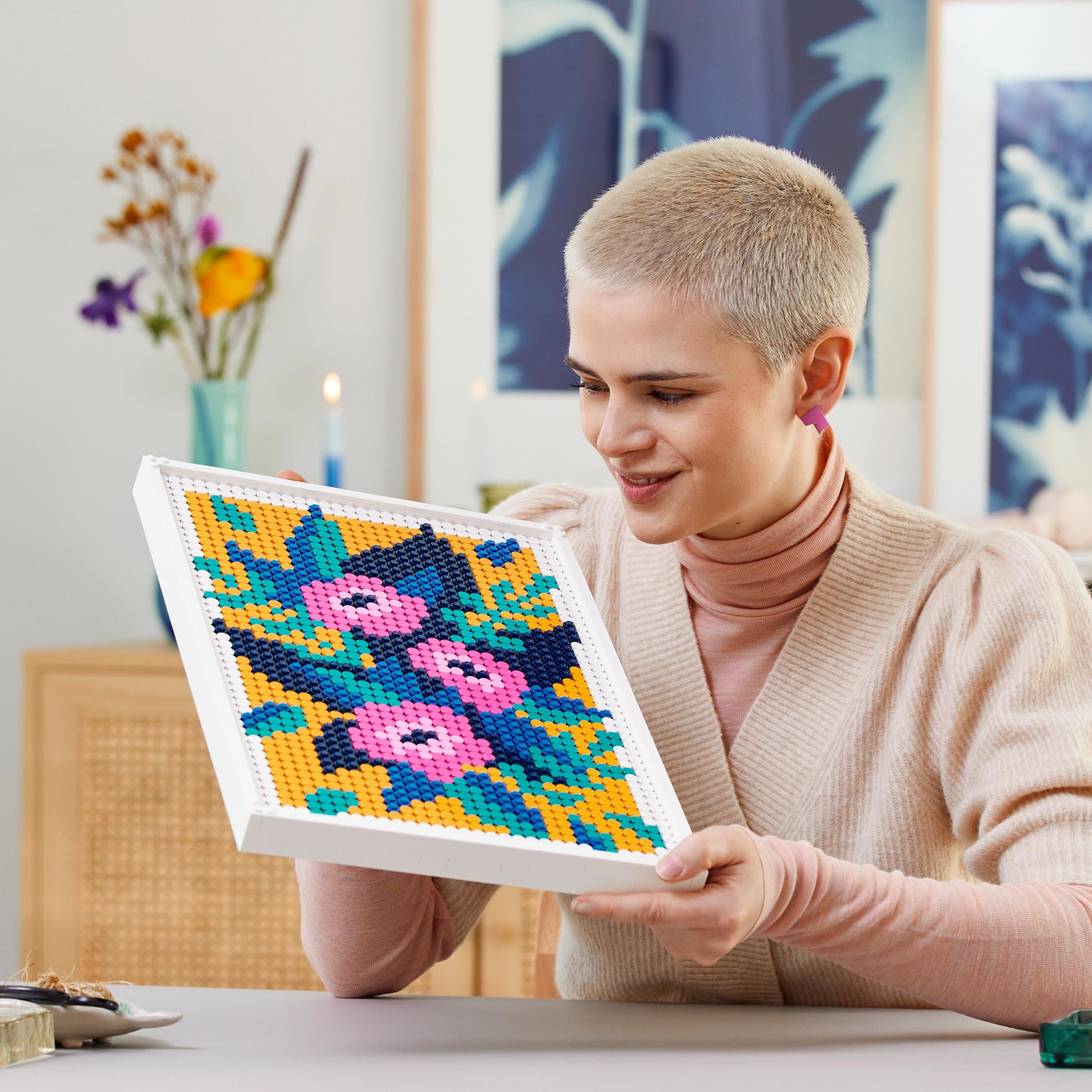 31207 LEGO® Art - FLORAL fiori